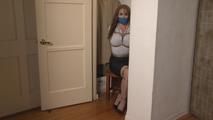 Busty Alexis Taylor Bound in the Closet