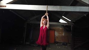 Amber in Babydoll in the Attic