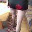 "Under german roofs" - Cladi long legs in Pantyhose