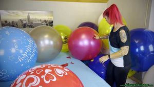 popping your huge balloons
