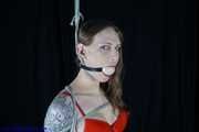 First lingerie bondage with Mitzi