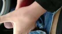 HORNY IN THE CAR