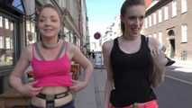 Belted outside
