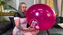 Blow2Pop extremely huge red TT24 *Looner* with mouthpiece