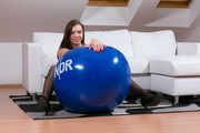 418 Hot beach ball shooting with Morgan.