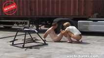 Backstage: On the set of the movie Bad Schoolgirl