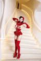 Seductress in Red