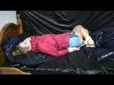 Watch Samantha in 3 Archive Videos enjoying Bondage in her shiny nylon Shorts from 2012.