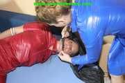 Get 567 pictures from  Stella and Leoni tied and gagged in shiny nylon Rainwear from 2005-2008 in one package!