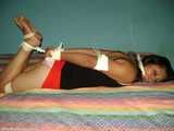 Hogtied Mexican Damsel