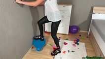 shoe stomp2pop tough Karaloon balloons