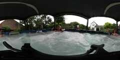Fun in the pool Virtual Reality