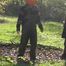 Happy Halloween! Pumpkin head sitting