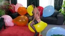 sexy Q24 balloon popping fun