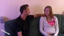 Skinny Teen Cindy first time on camera