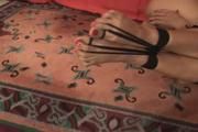 Video - Well Packed Asian Girl - Balltied Anya Lying on the Floor