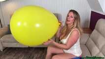 Blow2Pop-try yellow U25 with mouthpiece and nail2pop it
