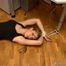 Kate - Tied up at the office 1