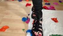 shoe stomp2pop tough Karaloon balloons