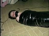 TINY TINA MUMMY WRAPPED WITH PLASTIC & ELECTRICAL TAPE (D31-15)