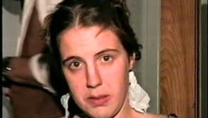 UK GIRL LISA WRAP TAPE GAGGED & TOE TIED (D34-10)