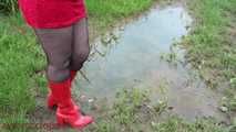 Gummistiefel Einweihung