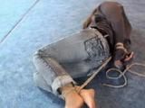 AB-Serie Vanessa hogtied barefeet