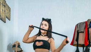 Ally, the sexiest nylon cat ever (294 images)