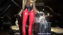 You live to serve my 12 inch PVC boots