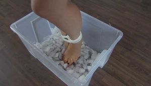 Playing with ice