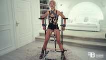 NinaJoy tests our “Bondage Pillory - Butler” - Part 1