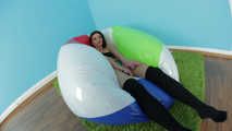 93 Karina and the huge beachball