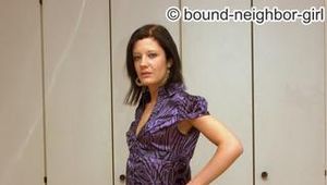 Melina in bondage games in the office part 3