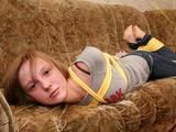 Selina first time in bondage