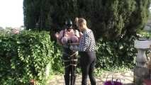 More Bondage Walk Training with tightly bound Tits for Slave Eva