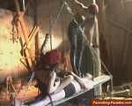 Jill Diamond & Lady AlexXandra, Swinging on the slave 2, 24 min. short-movie / WMV-SD