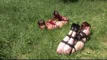 Supertight Hogties for Yvette Costeau and Claire Adams