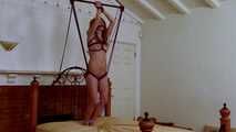  Naked Struggles in the Air - Rope Suspension for Blake Eden