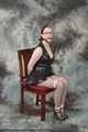 Bound gothic girl