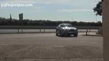 030058 Salma Pulls Into The Roadside And Pees Behind Her Mercedes