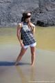 Susi walks with handcuffs PICS