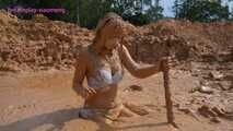 Xiaomeng as Barbara Stuck in the Mud