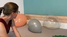 Girlfriend stomps your balloons
