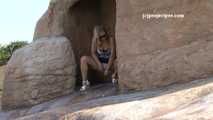023097 Ewa Finds A Well-used Natural Toilet