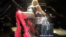 You live to serve my 12 inch PVC boots