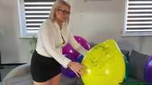 your girlfriend finds your balloons and pops all