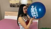 Blow2Pop blue 18inch *Globos Payaso*