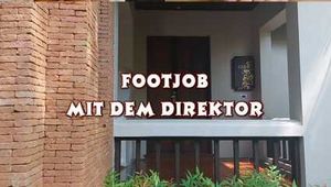 FOOTJOB WITH THE CEO