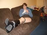 Kathy Taped Up