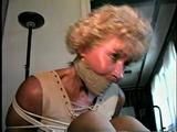 41 Yr OLD COURT CLERK WRAPPED TAPE GAGGED & BALL-TIED (D22-5)